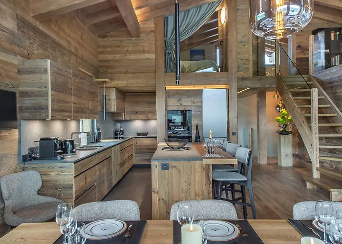 Chalé Moderne Avec Piscine Interieure Et Hammam - Fr-1-569-76 Megève