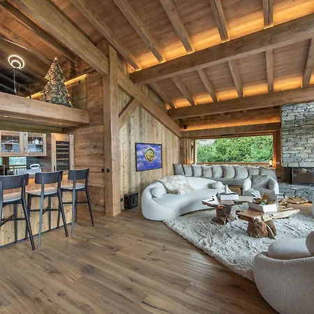 Chalet Moderne Avec Piscine Interieure Et Hammam - Fr-1-569-76 Megeve