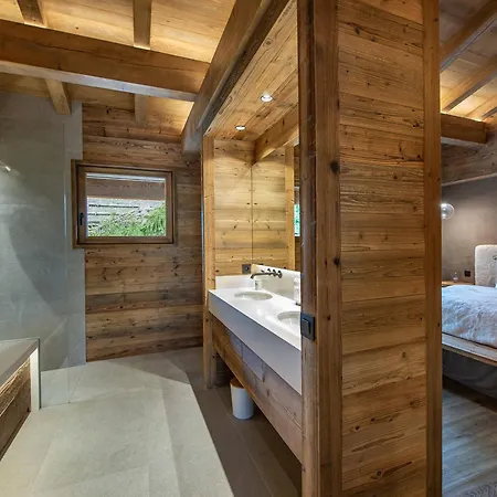 Moderne Avec Piscine Interieure Et Hammam - Fr-1-569-76 * Megève